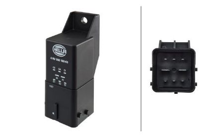 Relay, glow plug system -