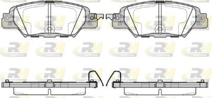 Brake Pad Set, disc brake MAZDA - KAY0-26-48Z