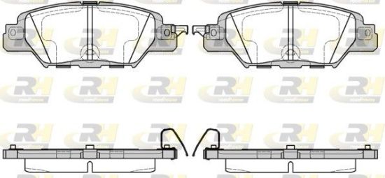 Brake Pad Set, disc brake MAZDA - KAY0-26-48Z