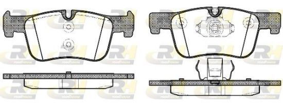 Brake Pad Set, disc brake BMW - 34 11 6 850 568