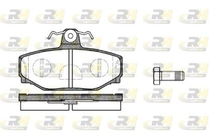 Brake Pad Set, disc brake Volvo S90/V90 97-98 tagum.