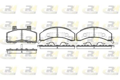 Brake Pad Set, disc brake BUICK,CADILLAC 83-96 esim.