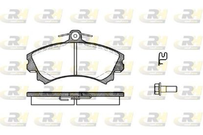 Brake Pad Set, disc brake SMART - 454 420 09 20