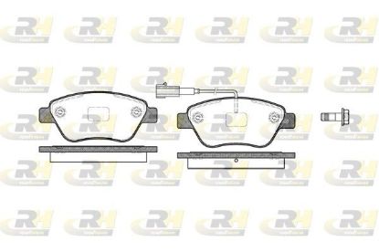Brake Pad Set, disc brake PSA - 4254.07