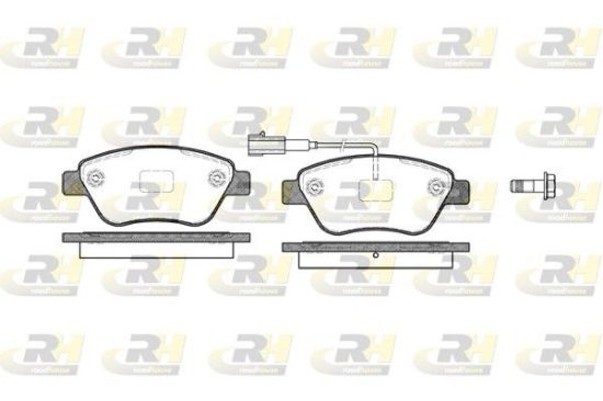 Brake Pad Set, disc brake PSA - 4254.07