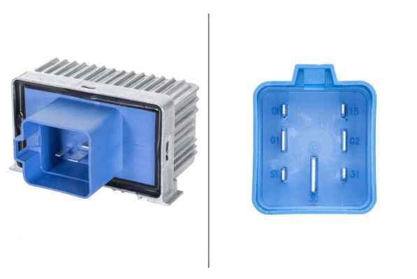 Control Unit, glow time -