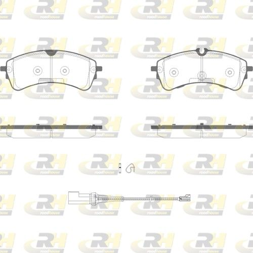 Brake Pad Set, disc brake Transit RWD (2020)