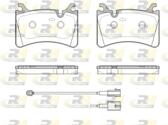 Brake Pad Set, disc brake Alfa Romeo