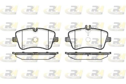 Brake Pad Set, disc brake MERCEDES-BENZ - 003 420 25 20