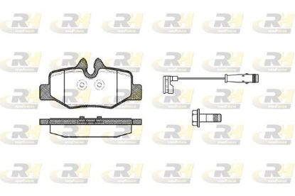 Brake Pad Set, disc brake MERCEDES-BENZ - 000 421 62 10