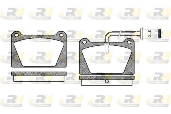 Brake Pad Set, disc brake METRO 81-84 esim.