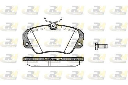 Brake Pad Set, disc brake OMEGA A,B 89-03 esim.