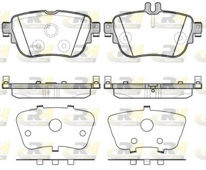 Brake Pad Set, disc brake MERCEDES-BENZ - 000 420 60 00