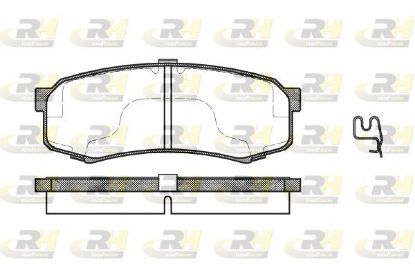 Brake Pad Set, disc brake TOYOTA - 04466-60080