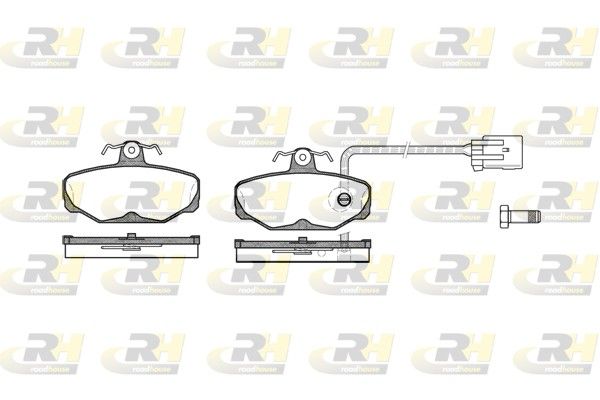 Brake Pad Set, disc brake Ford Scorpio 88-94 tagum.