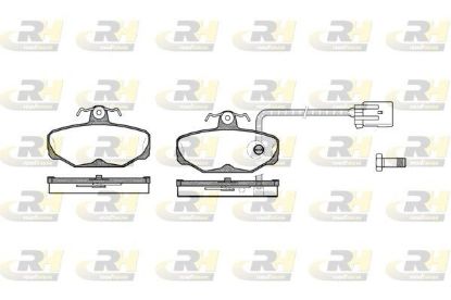 Brake Pad Set, disc brake Ford Scorpio 88-94 tagum.