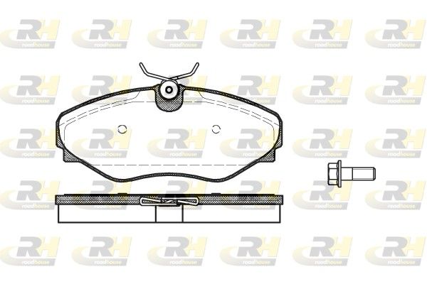 Brake Pad Set, disc brake RENAULT - 60 25 371 662