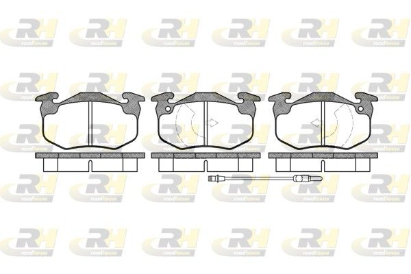 Brake Pad Set, disc brake Peugeot 205 83-85 esim.