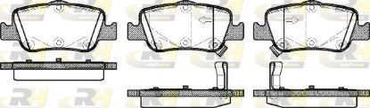 Brake Pad Set, disc brake TOYOTA - 04466-02170
