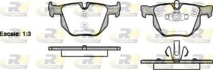 Brake Pad Set, disc brake BMW - 34 12 1 288 895