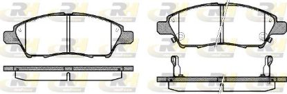 Brake Pad Set, disc brake Nissan Tiida 07- esim.