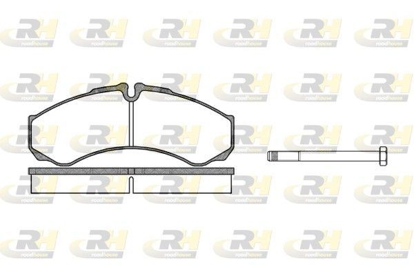 Brake Pad Set, disc brake IVECO - 42535791