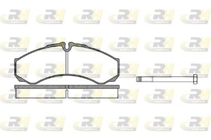 Brake Pad Set, disc brake IVECO - 42535791