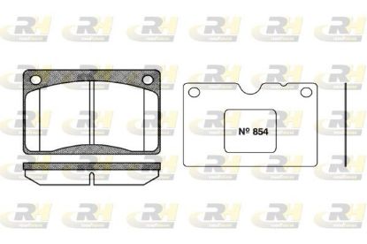 Brake Pad Set, disc brake -