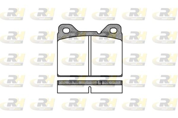 Brake Pad Set, disc brake Volvo 140,240 67-85 esim.
