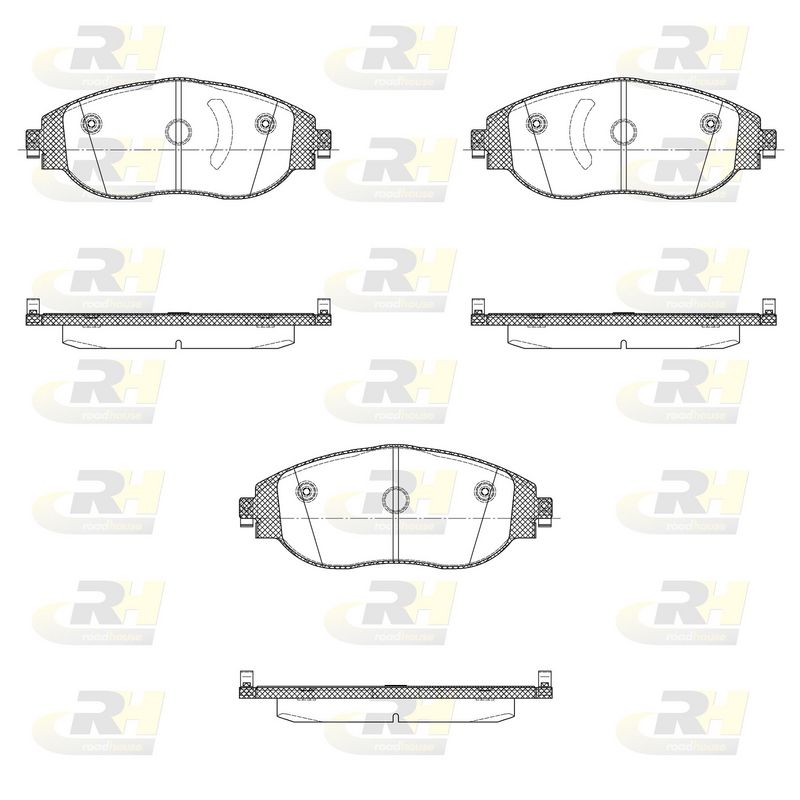 Brake Pad Set, disc brake Audi Q3 2021-