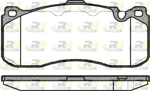 Brake Pad Set, disc brake BMW 1-seeria 07- esim.