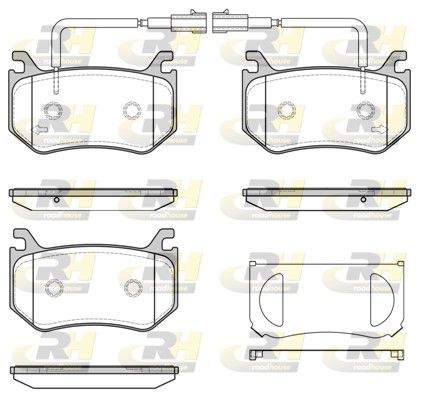 Brake Pad Set, disc brake ALFA ROMEO GIULIA (952_) (10/15-)