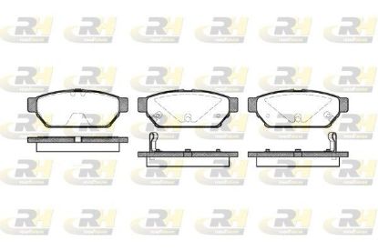 Brake Pad Set, disc brake COLT, LANCER,CARISMA 90- tagu