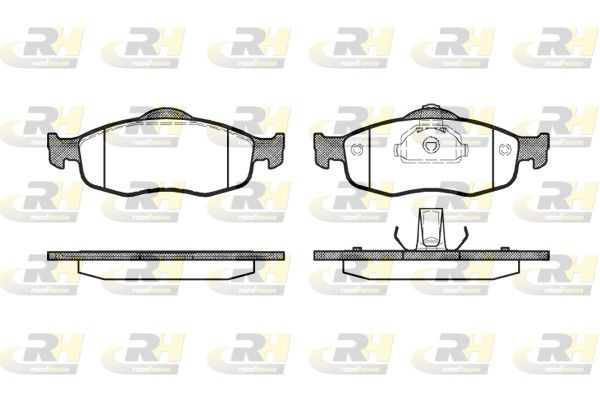 Brake Pad Set, disc brake Ford SCORPIO 94-98 esim.