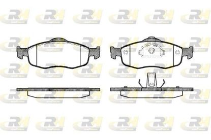 Brake Pad Set, disc brake Ford SCORPIO 94-98 esim.