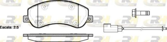 Brake Pad Set, disc brake FORD - 1 371 402