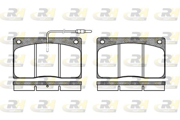 Brake Pad Set, disc brake Jaguar,Renault MASTER 80-98 e