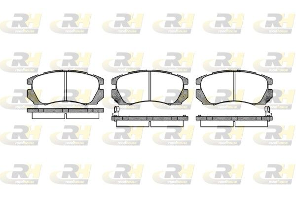 Brake Pad Set, disc brake Subaru LEGACY 92-94 esim.