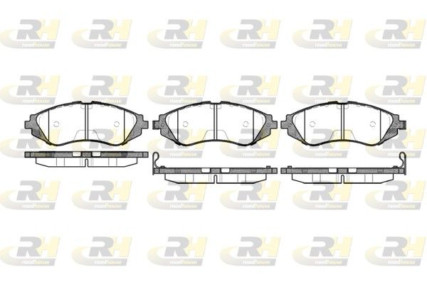 Brake Pad Set, disc brake Daewoo LANOS/NUBIRA 97- esim.