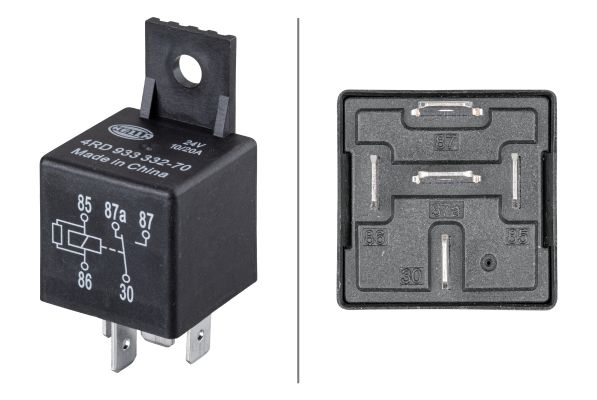 Relay, main current -