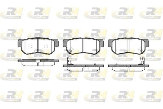 Brake Pad Set, disc brake Hyundai SANTA FE 01- tagum.
