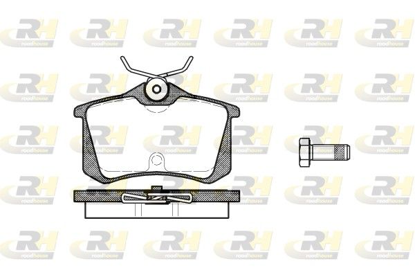 Brake Pad Set, disc brake Lancia 2.0 16V 91-94 tagum.