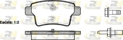 Brake Pad Set, disc brake PSA - 16 111 410 80