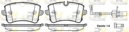 Brake Pad Set, disc brake VAG - 4H0 698 451L