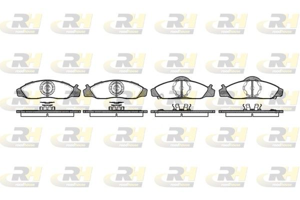 Brake Pad Set, disc brake SSANGYOUNG 98- esim.