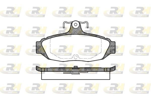 Brake Pad Set, disc brake Ford TAURUS 86-94 tagum