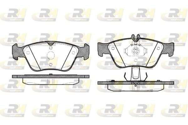 Brake Pad Set, disc brake MB C-klass 94-01 esim.