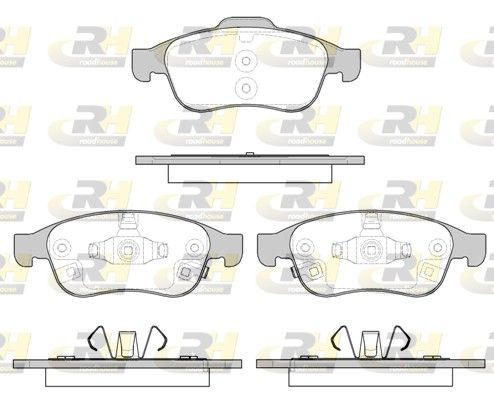 Brake Pad Set, disc brake FIAT - 77367213