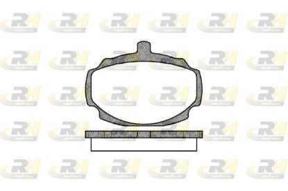 Brake Pad Set, disc brake MG 67-80 esim. Brake Pad Set, disc brake MG 67-80 esim.