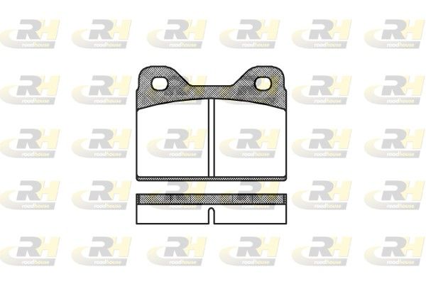 Brake Pad Set, disc brake Bmw 2002 64-69 esim.